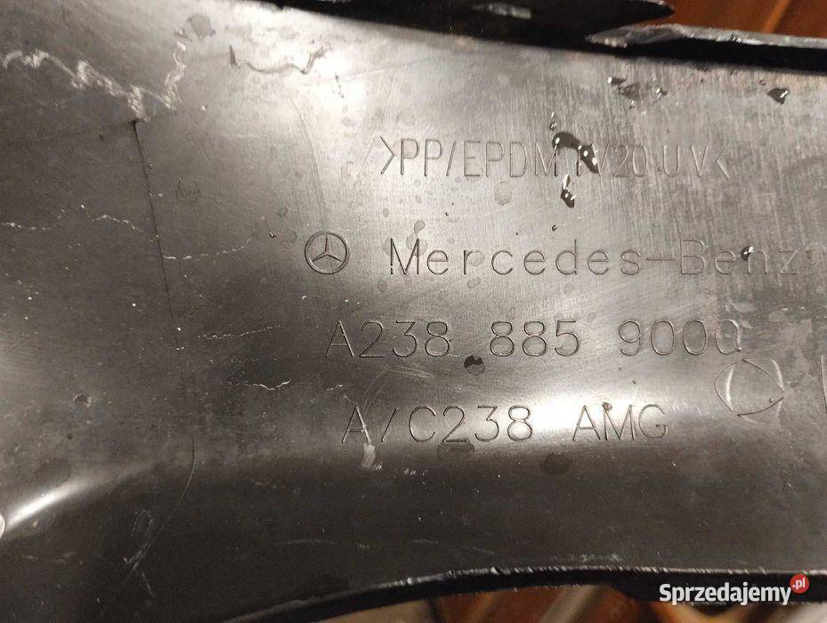 Dokładka Zderzaka Dyfuzor Tył Mercedes C238