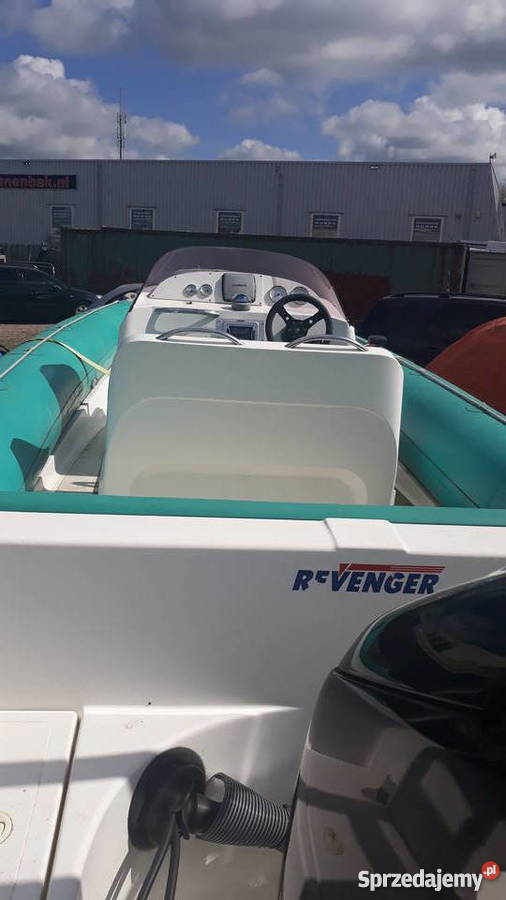 Ponton Rib 105m USA z przyczepą 225HP Suzuki Wrocław