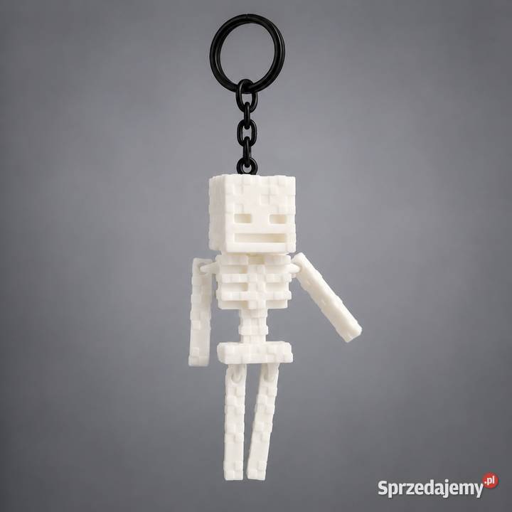 Brelok szkielet MC 3D ruchomy FLEXI pixelowy Sieradz