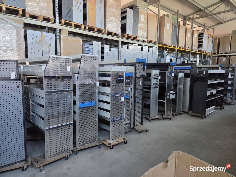 Zabudowy serwisowe warsztatowe regały do busa Pozostałe świętokrzyskie Nowiny sprzedam
