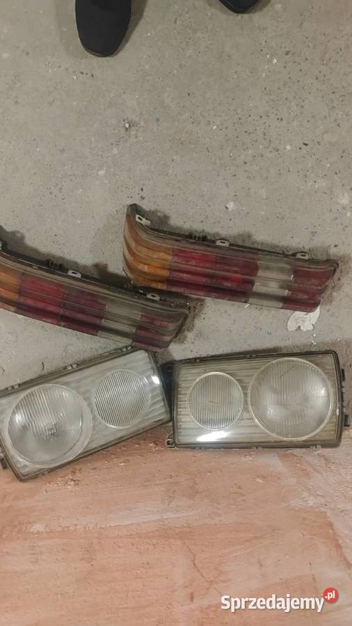 Reflektory Mercedes 123 Kalisz Pomorski sprzedam