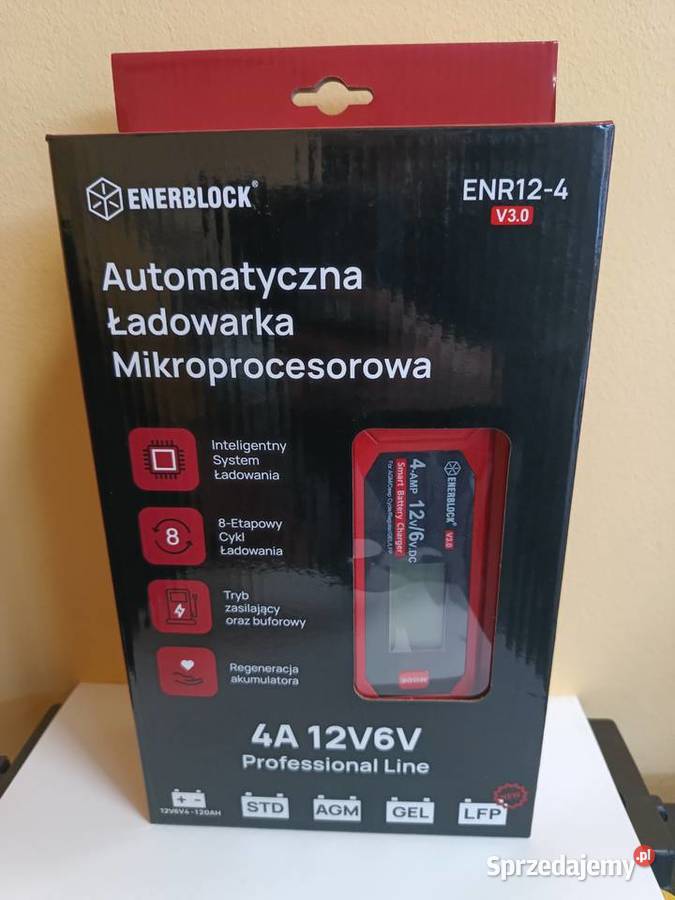 Automatyczna ładowarka mikroprocesorowa ENR124 Szczecin