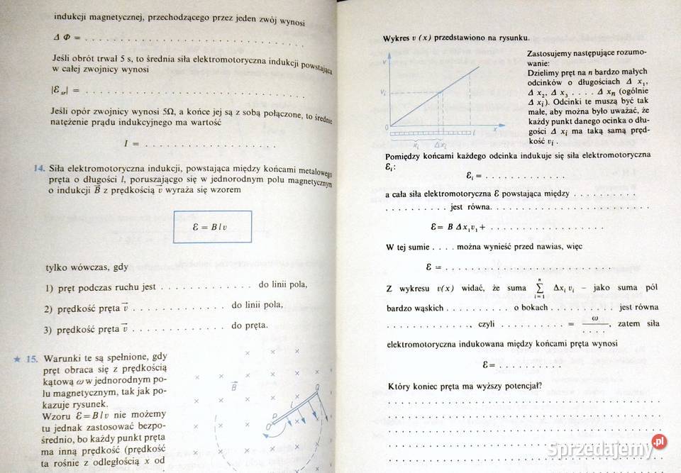Fizyka 3 Zeszyt ćwiczeń Jadwiga Sachal Pozostałe Chełm