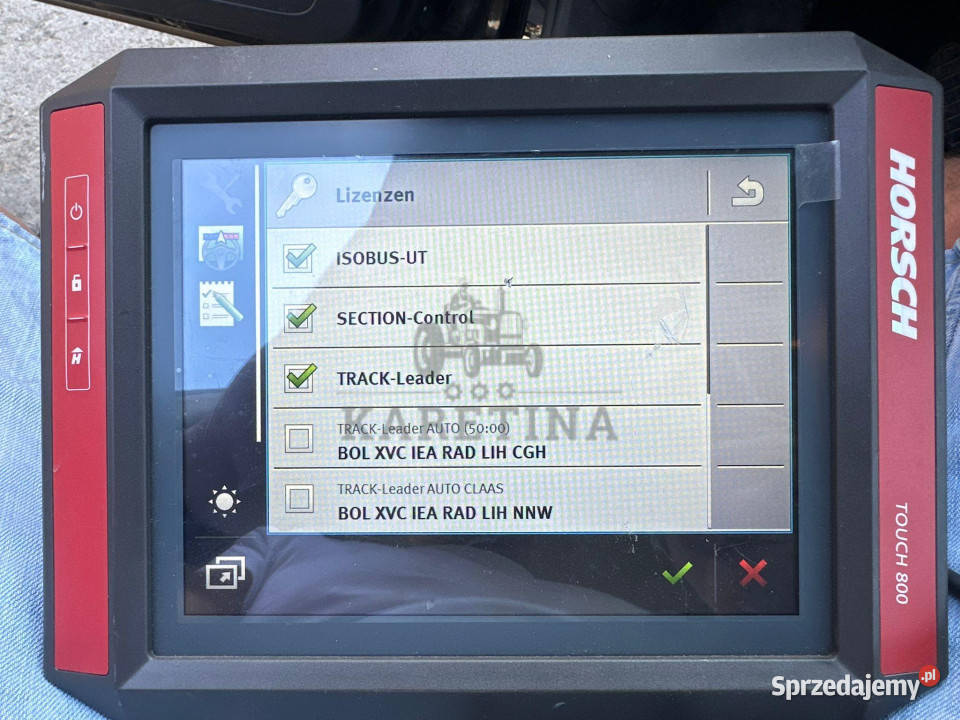 Terminal HORSCH TOUCH 800 Monitor Z LICENCJĄ