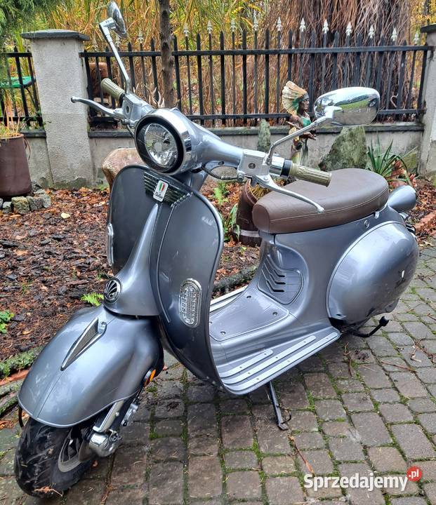 Skuter elektryczny retro niski przebieg Vespa Namysłów