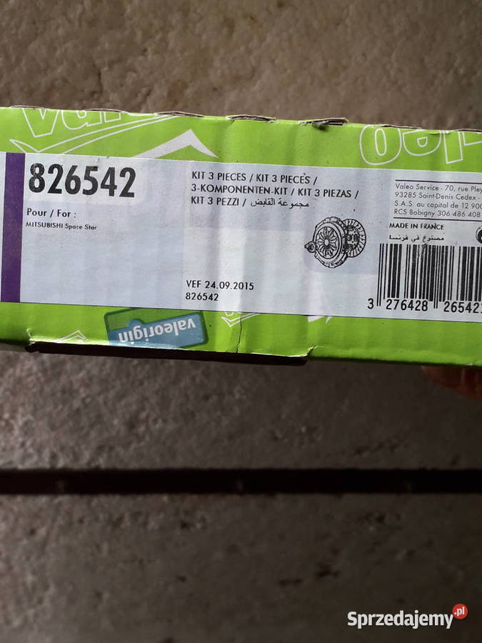 SPRZĘGŁO VALEO MITSUBISHI osobowe Jarosław