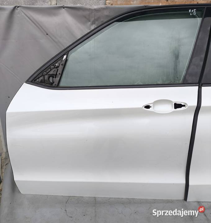 BMW X5 F15 DRZWI PRZEDNIE TYLNE LEWE ALPINWEISS osobowe Drzwi