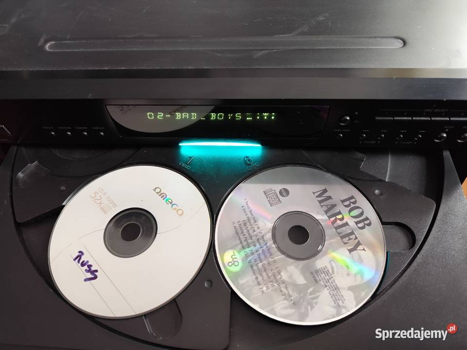 zmieniarka 6 CD Onkyo DXC390 z pilotem Mosty