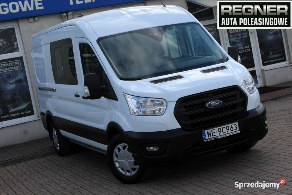 Ford Transit 4x4 SalonPL 6osobowy FV23 L3 Kamera serwisowany w ASO Sokołów