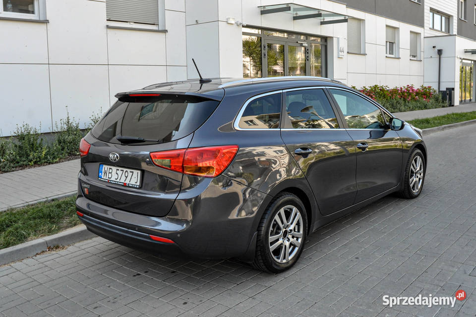 Kia Ceed Salon 1 właściciel Bezwypadkowy 2014 r dolnośląskie Wrocław