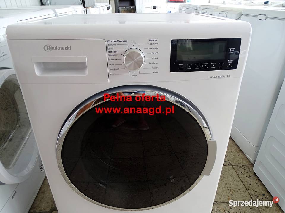 Pralkosuszarka BAUKNECHT WATK 916 96 GWARANCJA