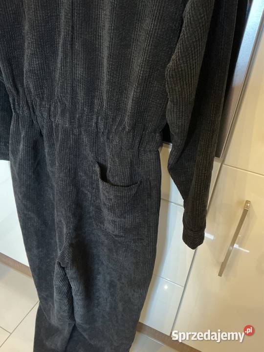 Luźny Kombinezon Czarny Damski lollys laundry Spodnie Nowa Sól