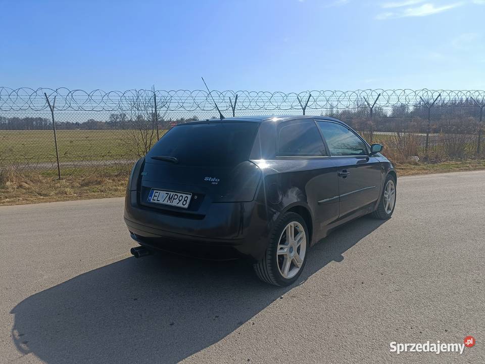 Fiat Stilo 16 Benzyna Gaz 2003r Klimatyzacja 105KM Łódź