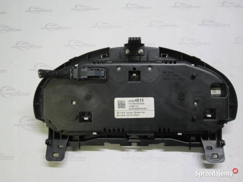 INSIGNIA A I LIFT 20 CDTI 10r licznik zegary