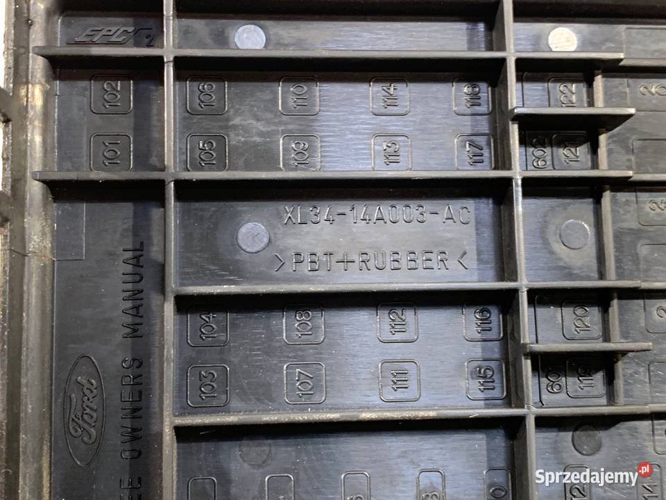 SKRZYNKA BEZPIECZNIKÓW FORD TRANSIT IV osobowe Motoryzacja