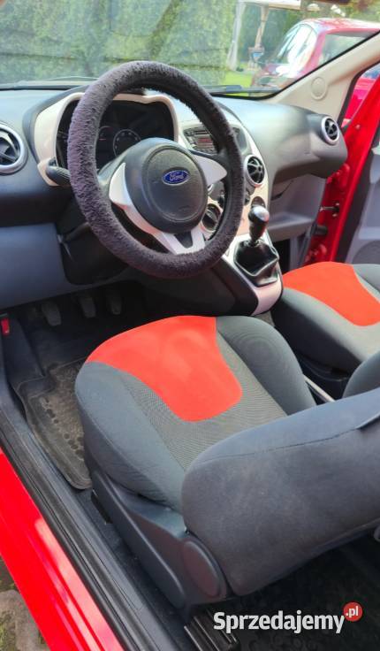 Ford Ka 2010 12 niski przebieg czerwony czerwony KA śląskie Katowice