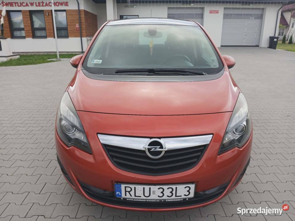 Opel Meriva 14GAZ 2011 Mega Wyposażenie Manualna podkarpackie Przeworsk