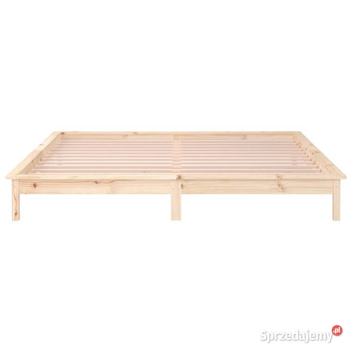 Rama łóżka z LED lite drewno 200x200 WM820626 Warszawa