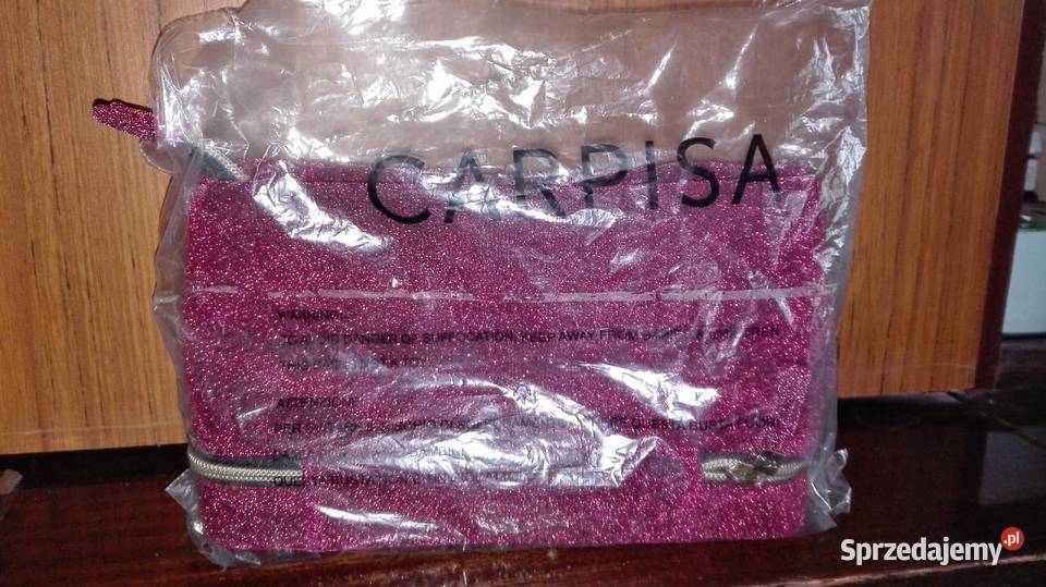 Mała saszetka czerwona Warszawa