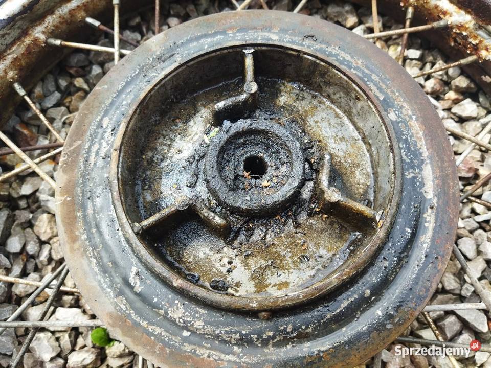 Koło tył SHL gazela m17 z opona degum 325 18
