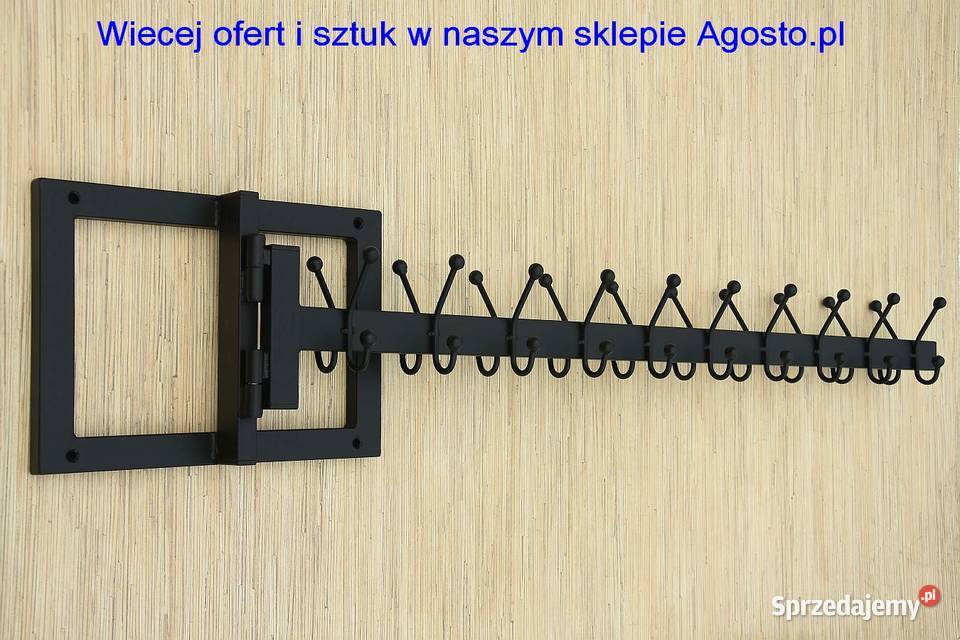 WIESZAK DO SZATNI METALOWY OBROTOWY SZATNIA Siepraw