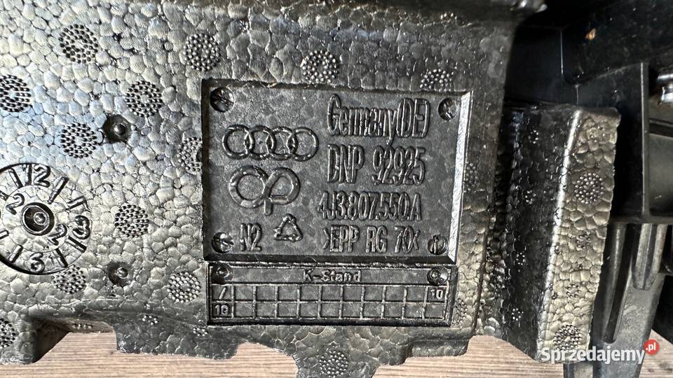 AUDI ETRON PAS PRZEDNI KIEROWNICA POWIETRZA Gorzów Wielkopolski