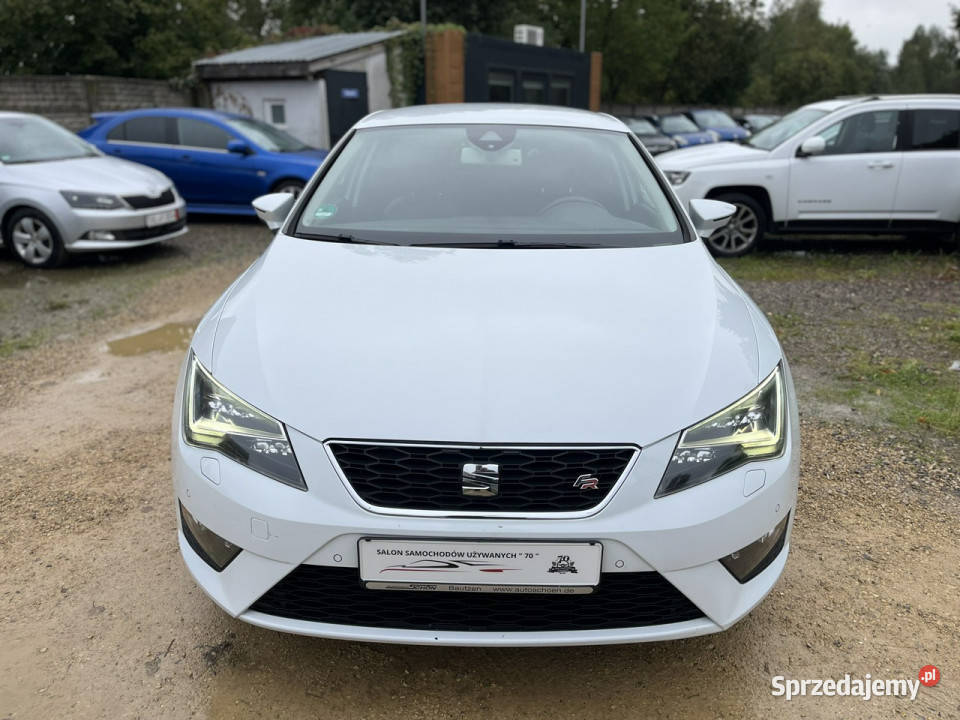 Seat Leon 14FR Skóry Navi Led 6biegów Tempomat wspomaganie kierownicy Częstochowa