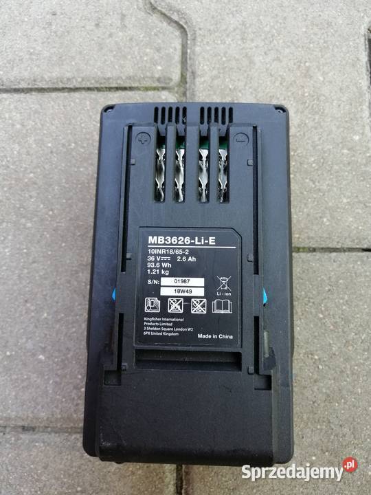 KOSIARKA AKUMULATOROWA MACALLISTER MLM3635Li2 Wyrzeka