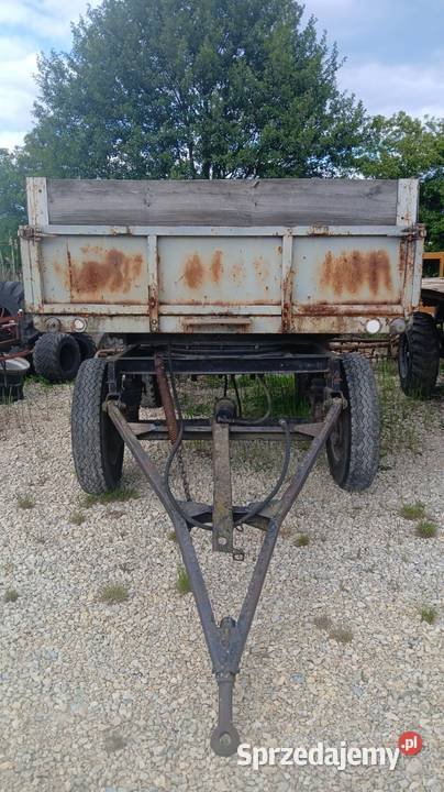 Przyczepa Wywrotka 3 Strony D47 Autosan nieuszkodzony Lelów