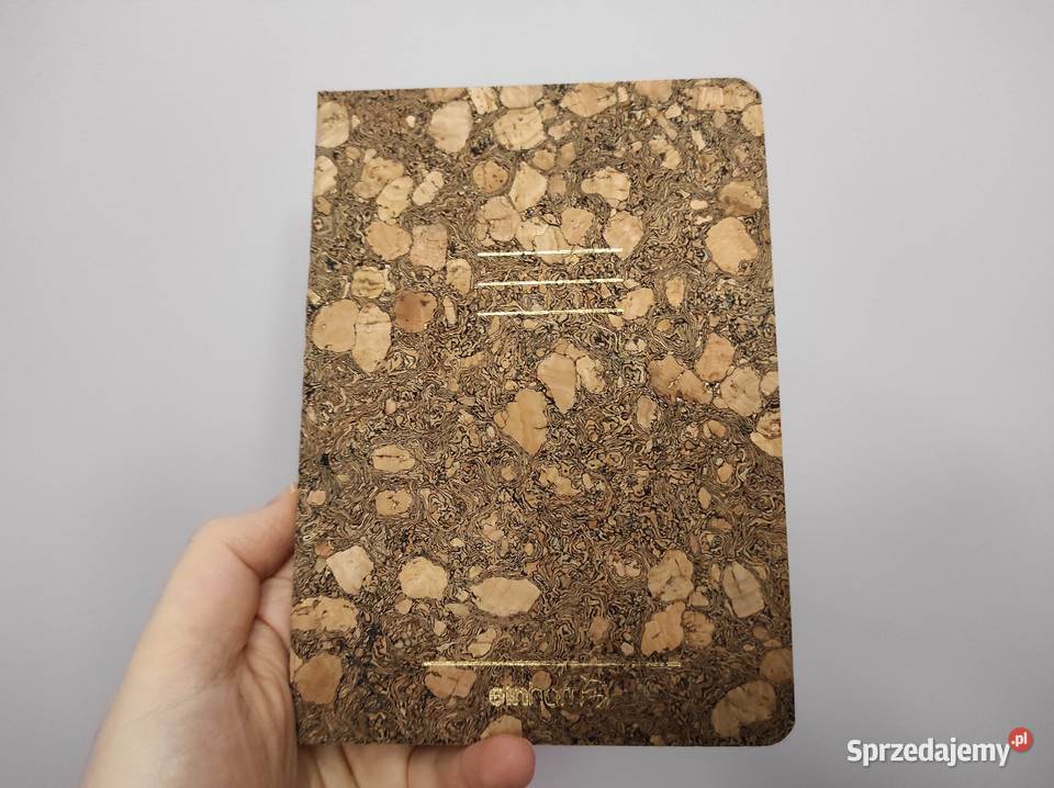 Korkowy notes notesik w linie nowy Artykuły szkolne mazowieckie