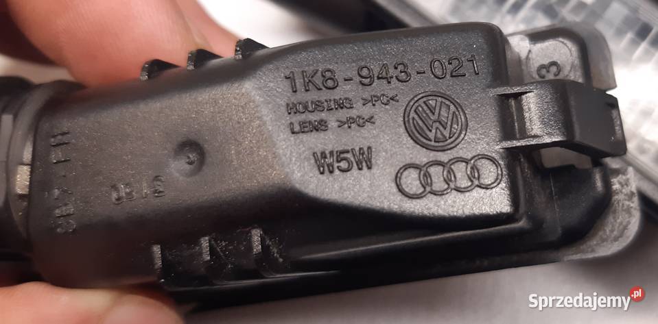 PODŚWIETLENIE LAMPKA TABLICY VW AUDI SEAT SKODA Mielęcin sprzedam