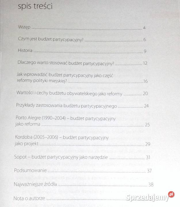 Budżet partycypacyjny Krótka instrukcja obsługi Rok wydania 2013 Pozostałe Chełm