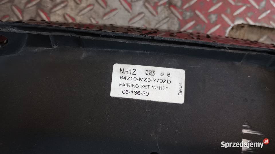 Plastik obudowa przednia Honda GL 1500 SE z