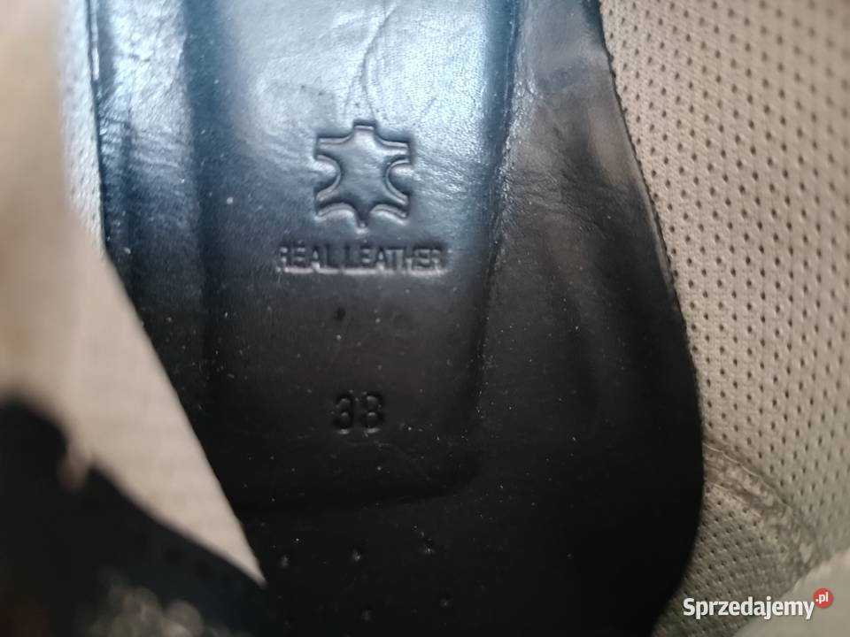 Buty sportowe męskie ECCO skóra niebieskigranat Szczyrk