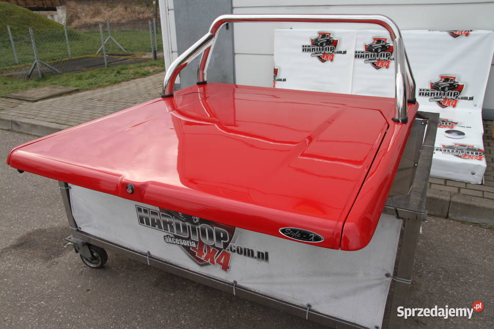 Zabudowa VW Amarok Aeroklass szyby uchylne terenowe Karoseria