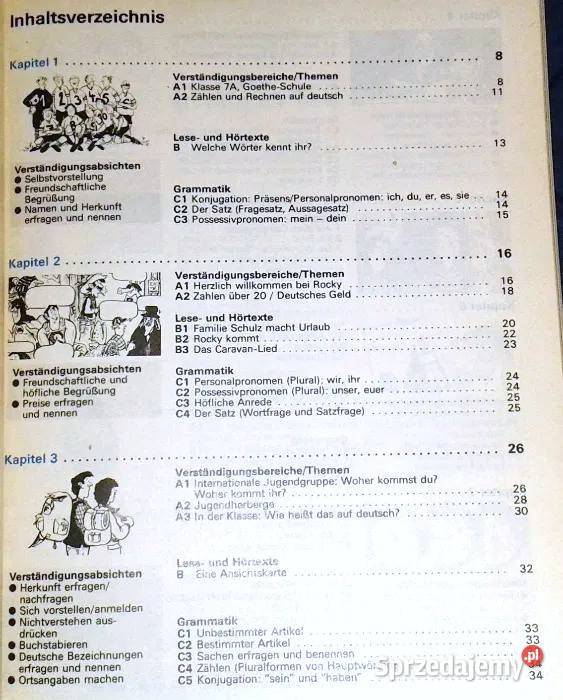 Deutsch konkret Podręcznik młodzieży Lehrbuch 1 Chełm sprzedam