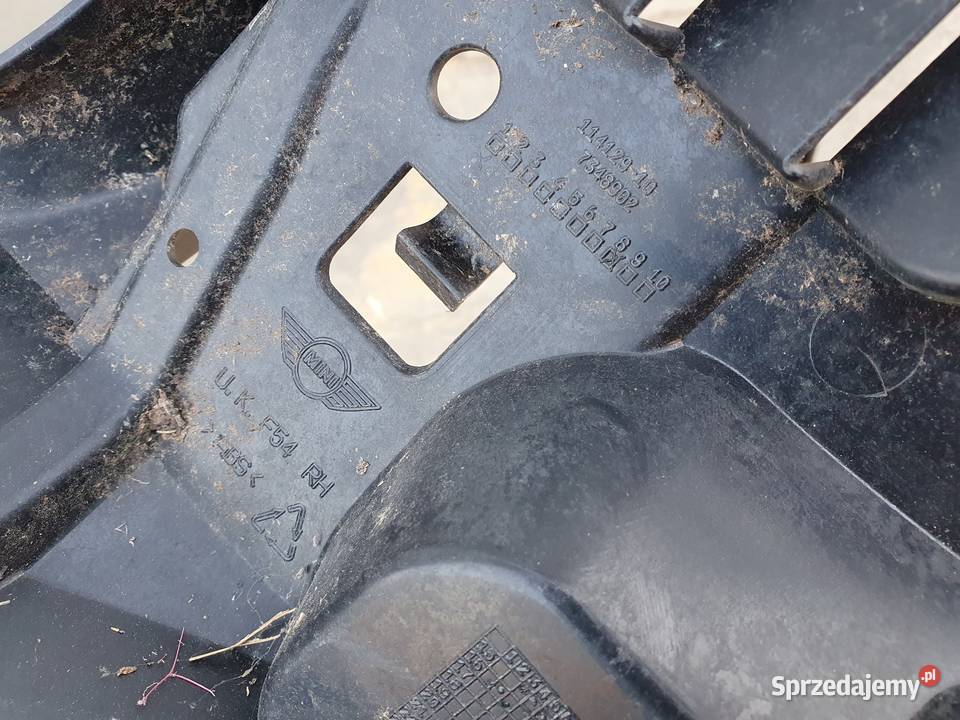 MINI F54 ŚLIZG ZDERZAKA PRAWY TYŁ TYLNY 7348902 wielkopolskie Międzychód