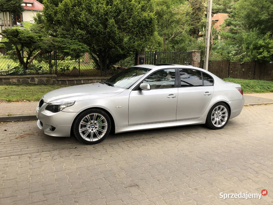 BMW 535d E60 M pakiet elektryczne lusterka Sopot