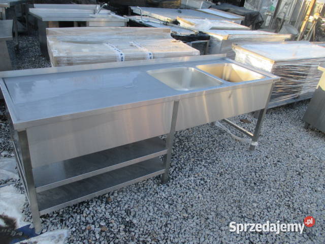 Zlew Gastronomiczny 2 Komorowy Stół Ze Zlewem i Ostrów Wielkopolski