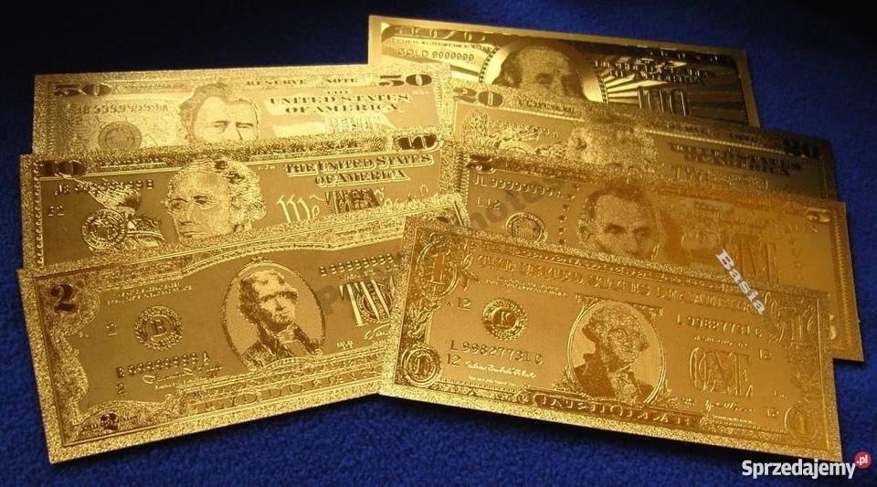 ZŁOTO Złoty Banknot 20 z 1050 rocznica Chrztu Kolekcje Sosnowiec