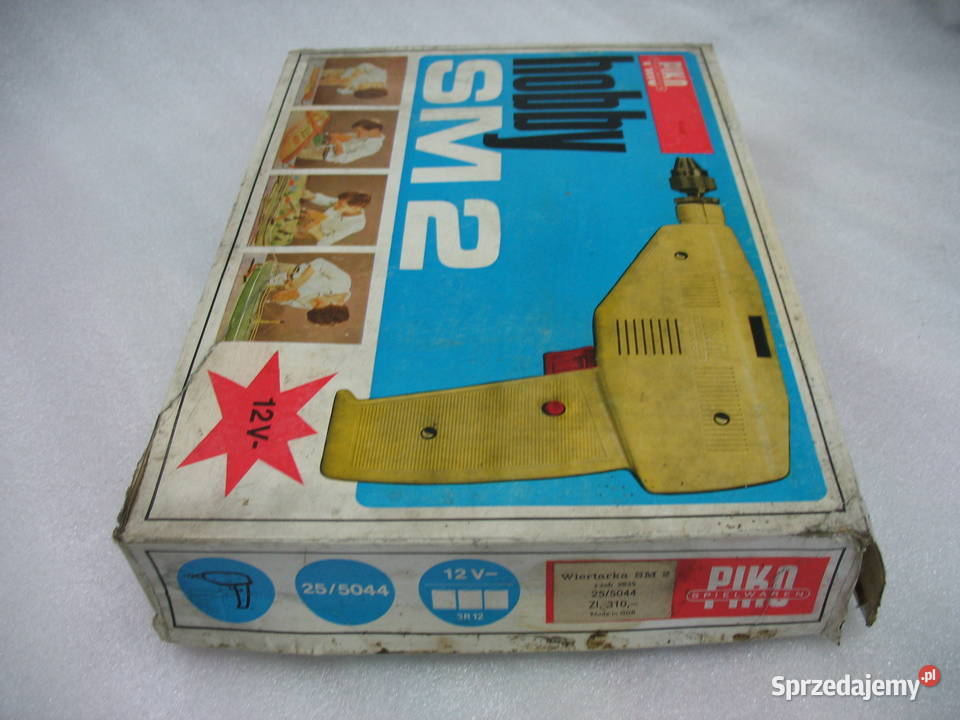 PIKO Hobby SM2 wiertarka zabawka PRL Przemyśl