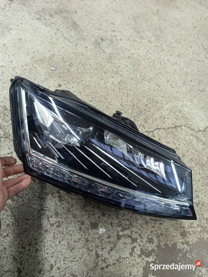 Reflektor prawy skoda fabia led orginal 2019 Lampy przednie Rzeszów