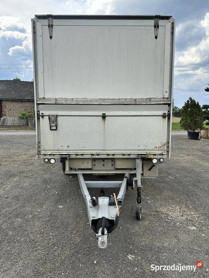 Przyczepa kontener z windą SIMON 2000kg Ozimek