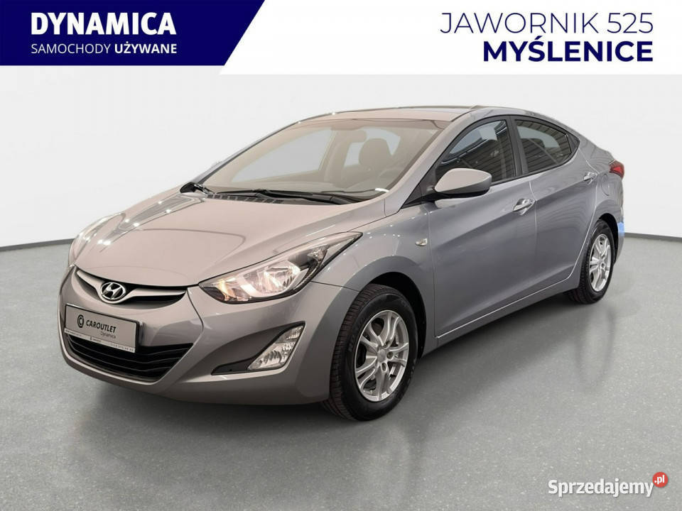 Hyundai Elantra 16GDI 132 M6 2014 r salon I wł kurtyny powietrzne Myślenice