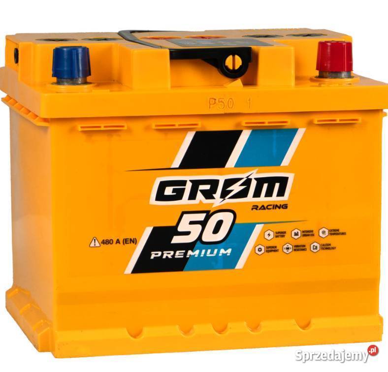 Akumulator Grom Racing 50Ah 480A Włocławek