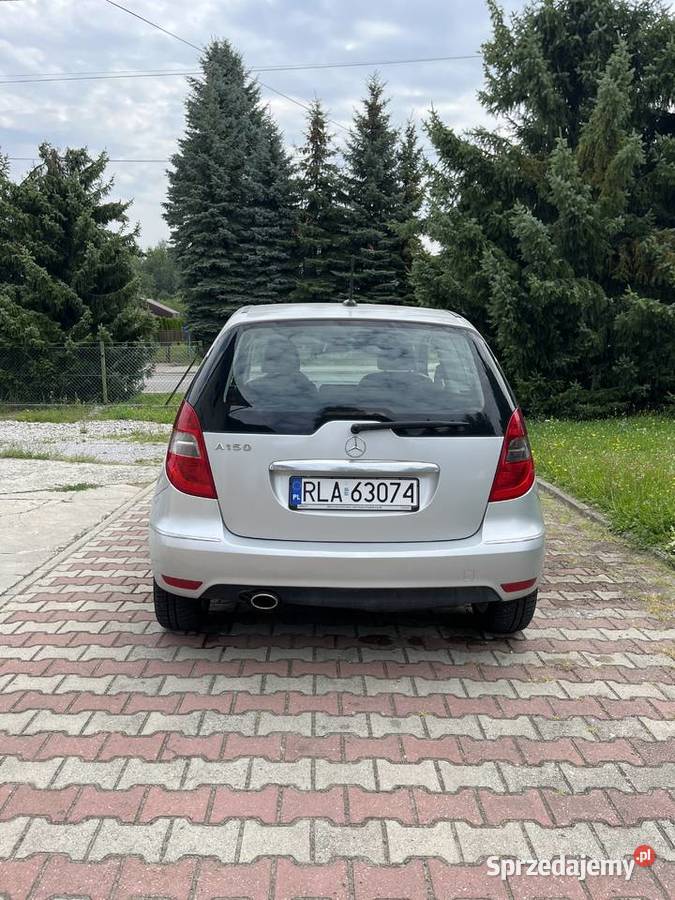 MercedesBenz Klasa A W169 15 Mercedes benzyna srebrny podkarpackie Łańcut