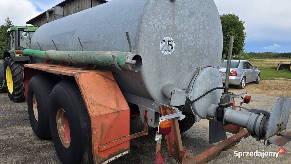 Beczkowóz 10000 beczka asenizacyjna joskin 14000 Brzeziny