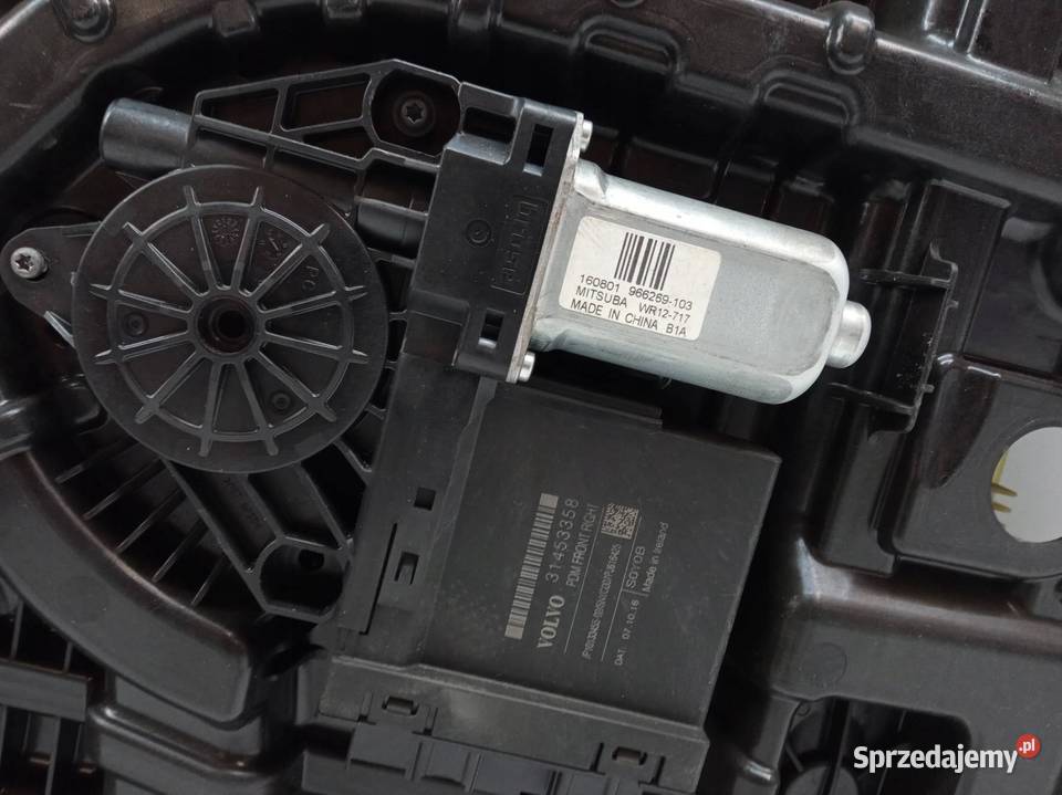MECHANIZM SZYBY PRAWY PRZÓD 31378593 Volvo S90 sprzedam