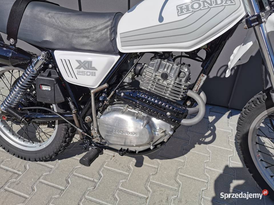 Honda XL250s 1979 klasyk enduro oldtimer Rok produkcji 1979 Gorzów Wielkopolski