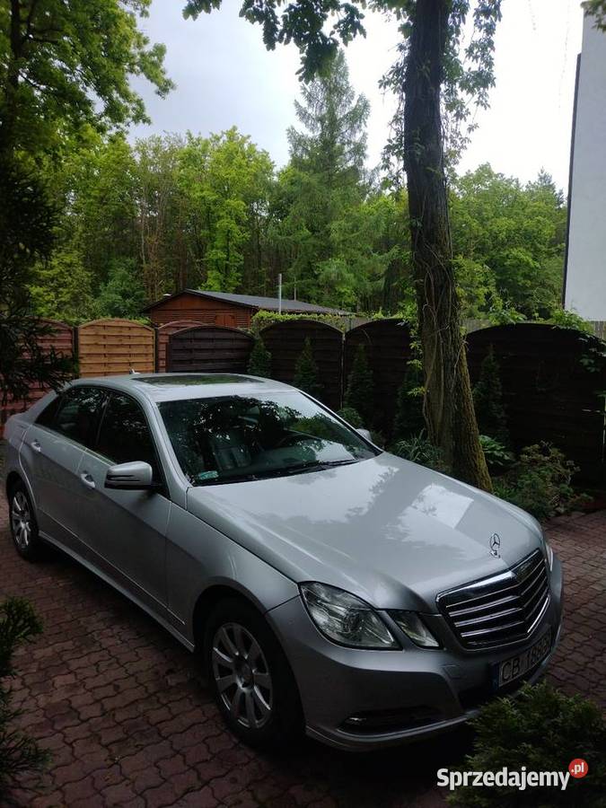 Okazja Mercedes w 212E Klasa 20112012 Zadbany elektryczne lusterka Strzelno sprzedam